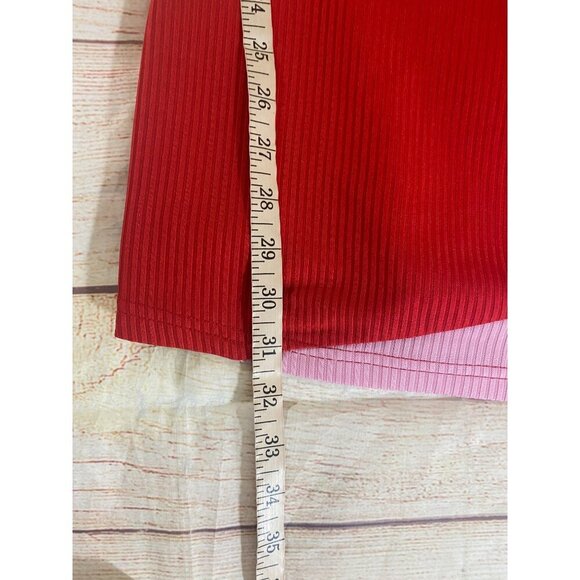 Revolve More To Come Women's Pink, Red Cami Mini Dress - Small - Picture 5 of 14